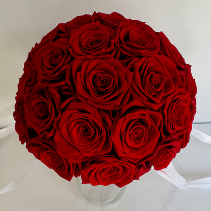 Bridal Bouquet | Red Roses