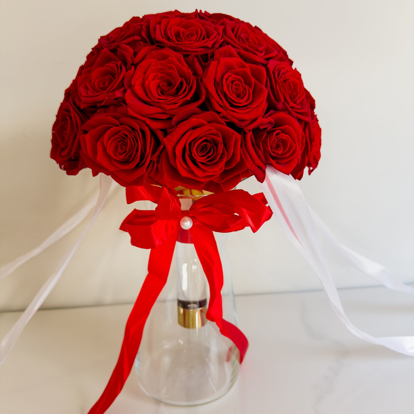 Bridal Bouquet | Red Roses